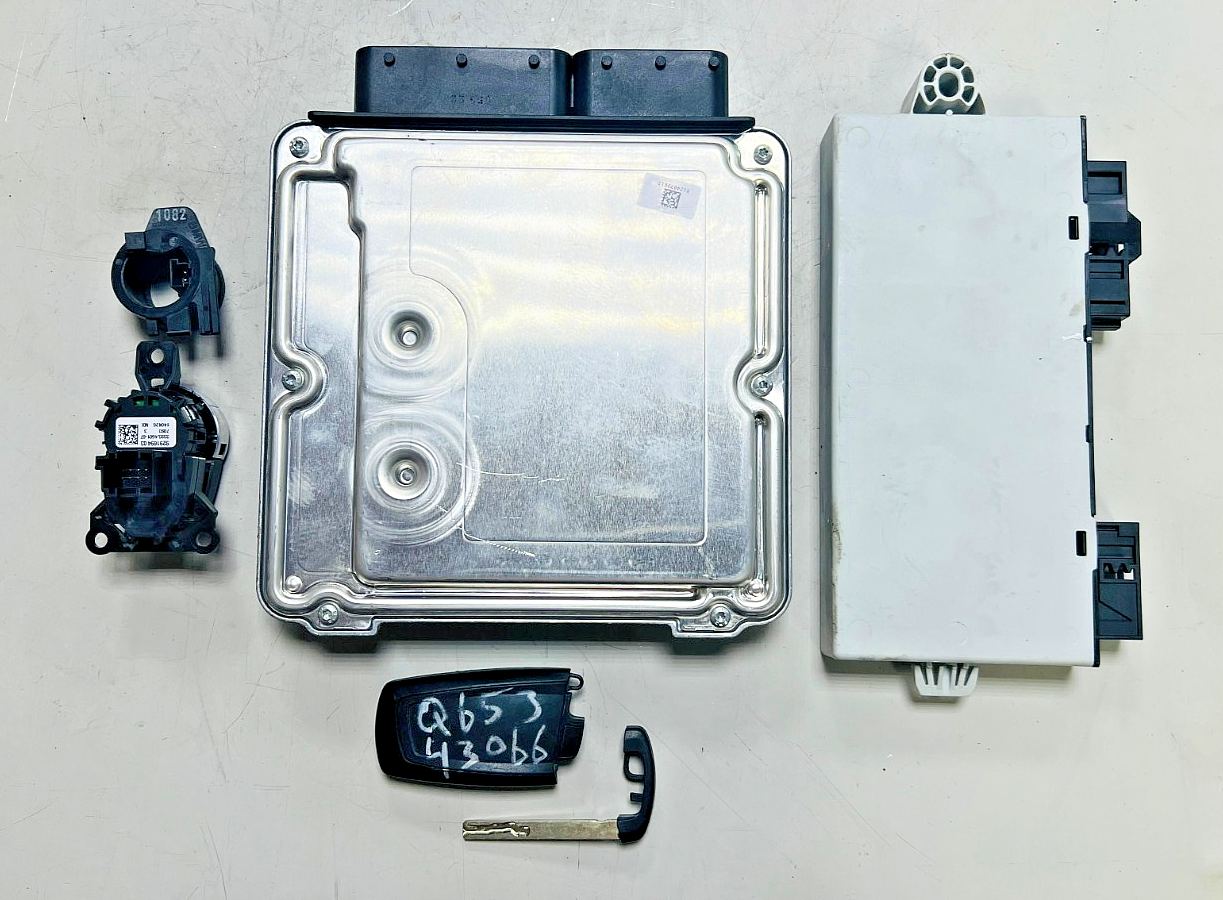 BMW X3 30dX F25 2009-17 N57N ENGINE CONTROL UNIT ECU KIT DDE 8511907