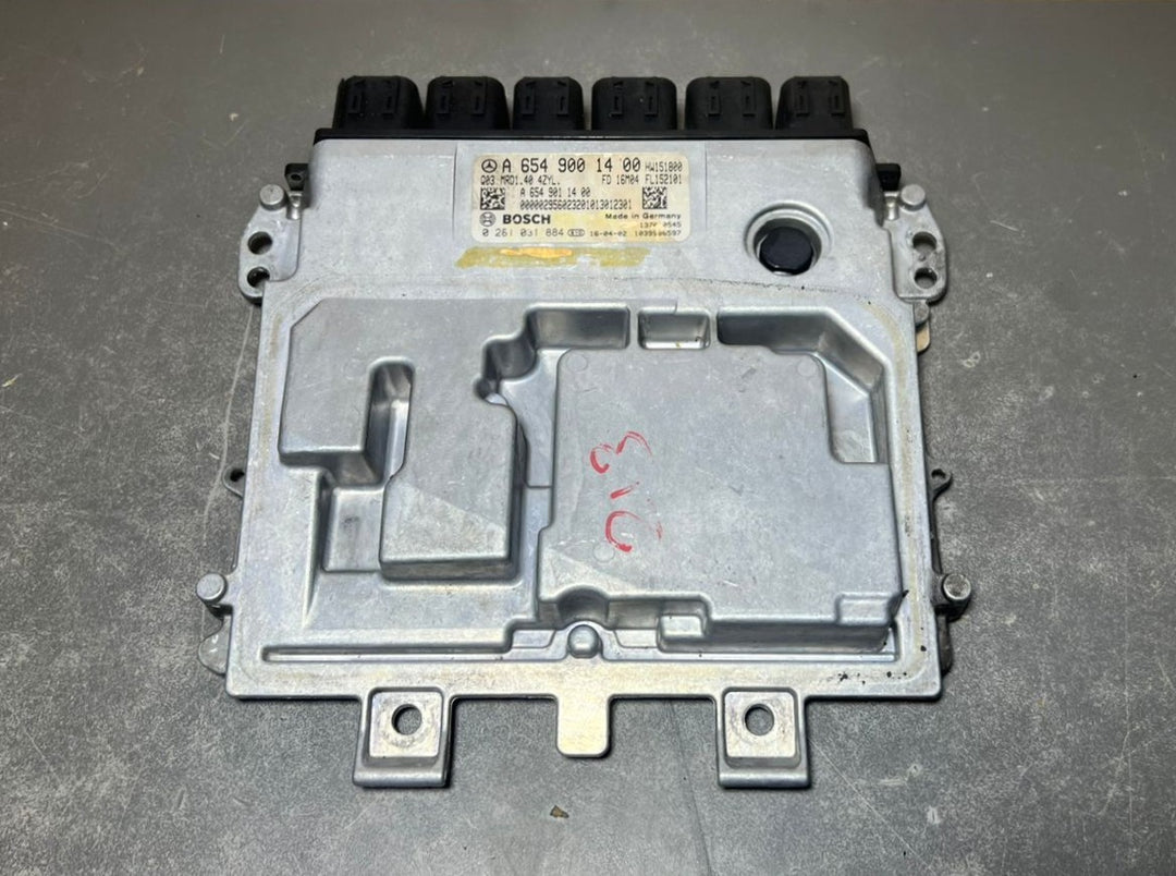 15-20 Mercedes W213 E-Class Engine Control Module Unit ECM ECU A654 9001400 OEM