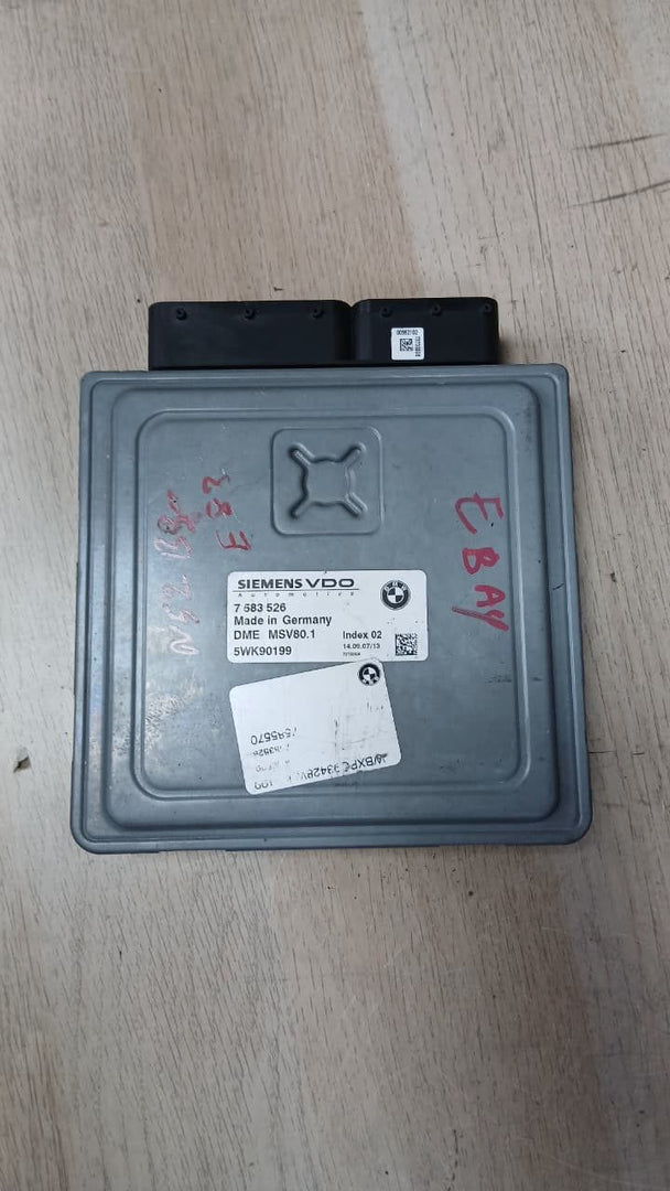 2008-2011 BMW 128i Engine Control Module 7583526 with 3.0L N51 engine.