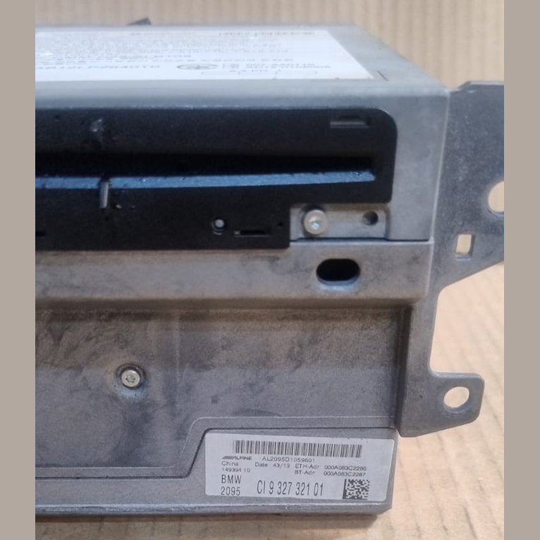 BMW F10 F12 F15 F20 F30  NAVIGATION HEAD  NBT SAV UNIT JAPAN OEM - 9327321