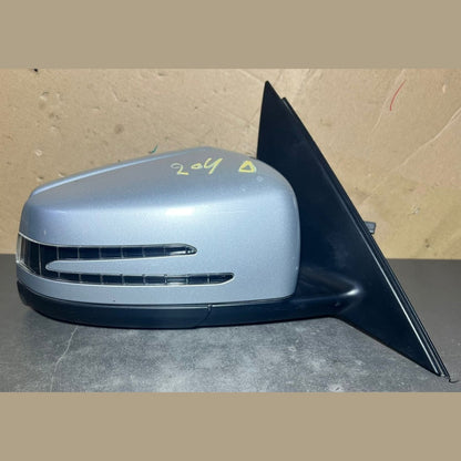 10-12 Mercedes-Benz W204 C-Class Right Side Mirror OEM Foldable w/ Signal Light