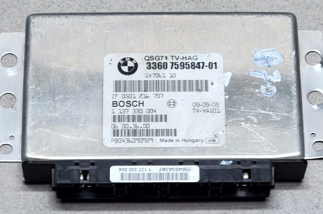 2007-2014 BMW X5 Rear Differential Control Module 7595847 X5 E70 and X6 E71 E72
