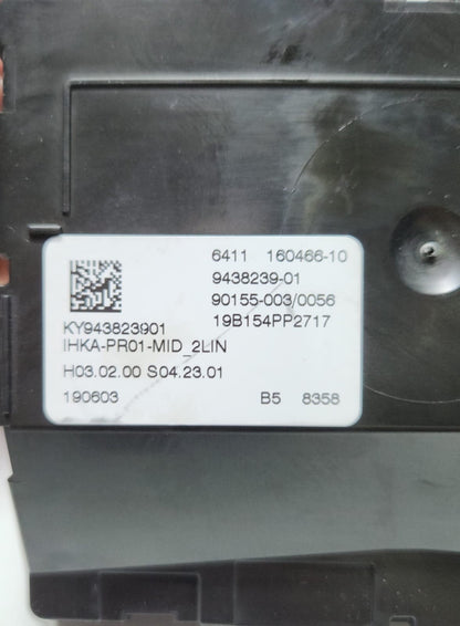 2017-2020 BMW 530i A/C Control Module 9438239 X3 G01 X3M F97 X4 G02 OEM 