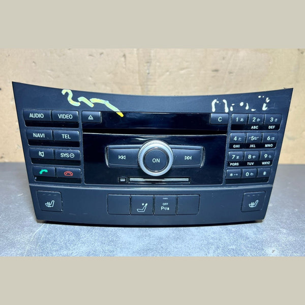 2012–2014 Mercedes-Benz W212 E-Class Head Unit CD Player A212 9008704 OEM