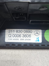 Mercedes-Benz Climate Control Panel 2118300890 W211 E-Class and S211 E-Class