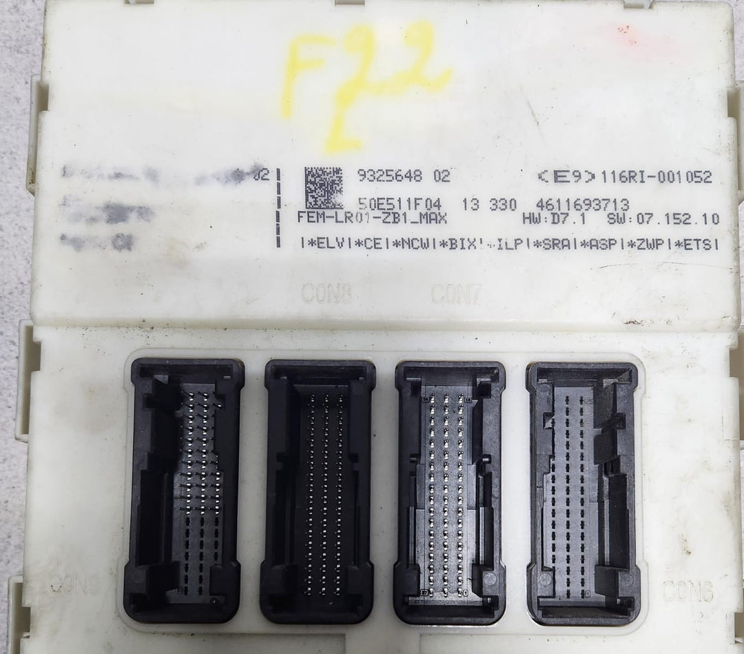 BMW Front Electronic Module 9325648 F30 F31 F32 F33 F34 F36 F22 F80 F82 