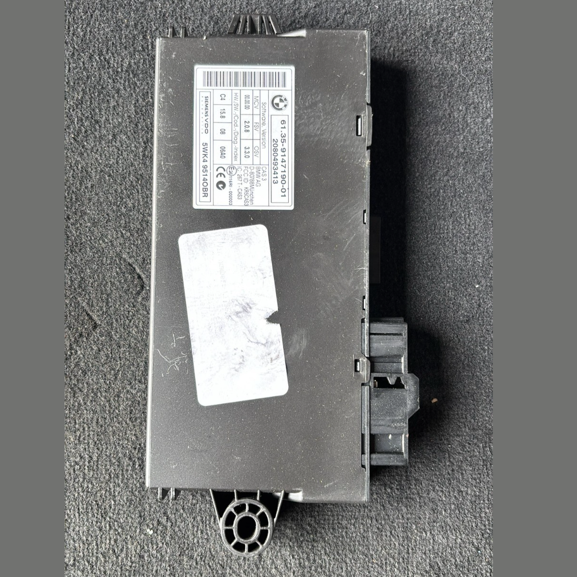 BMW X5 E70 E60 3.0L M57 MÓDULO UNIDAD DE CONTROL DEL MOTOR DDE ECU SET -...