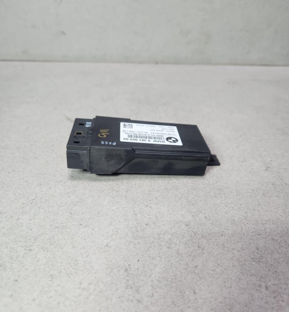 2016-2019 BMW 750i Rear Heated Seat Control Module 9381022 G11 G12