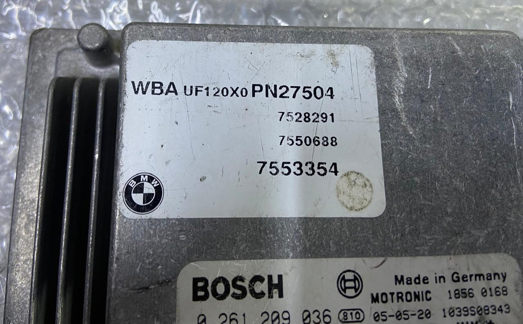OEM BMW E81 E87 E90 N45 ENGINE CONTROL UNIT ECU MODULE ONLY 7550688