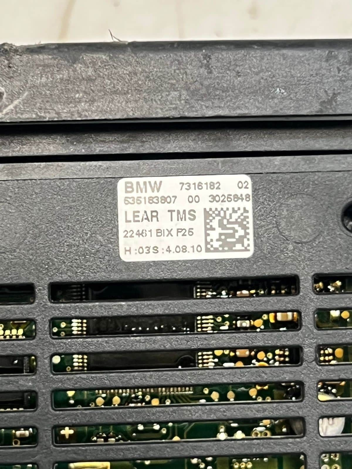 2011-2014 BMW F25 X3 Bi-Xenon TMS Headlight Driver Module Control Unit 7316182