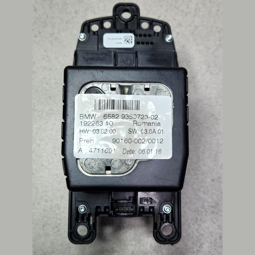 2014-2016 BMW 328i Idrive Navigation Touch Controller 9350723 F Series 