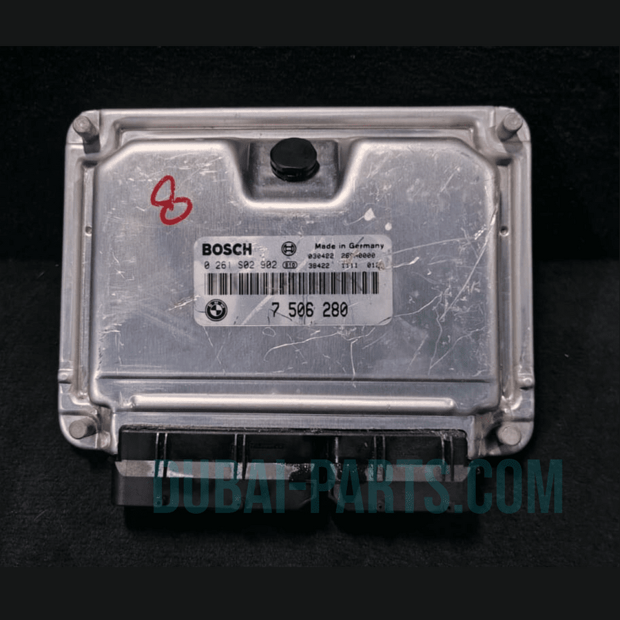 BMW 7ER E65 E66 760i 760Li MOTORSTEUERGERÄT ECU NUR - 7506280