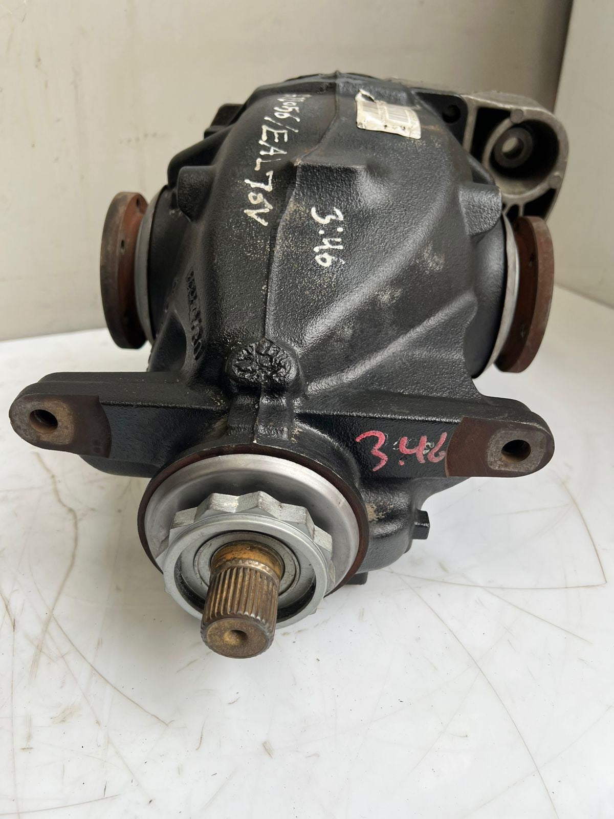 2007-2012 BMW 335i  E90 E92 N55 Rear Differential Axle Carrier 7572056 - 3.46 