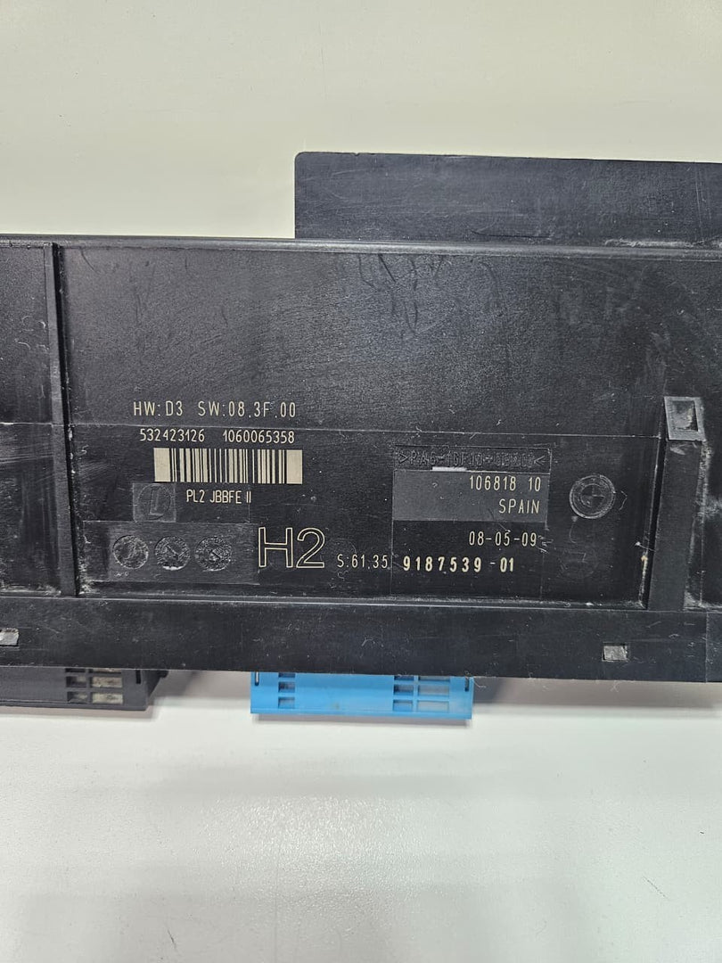 BMW 1 Series E87 ECU Body Control Module H2 Junction Box PL2 JBBFE II 9187539