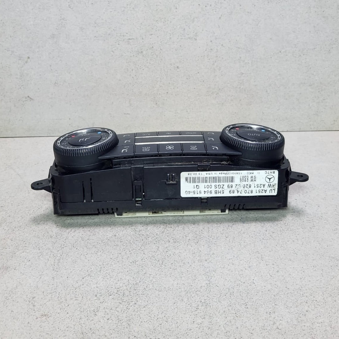 Mercedes-Benz GL X164 ML W164 R W251 Climate Control Unit A2518707489