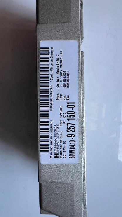 BMW Bluetooth Control Module 9257150 F10, F11, F20, F21, F30, F31, F32, F34, F36