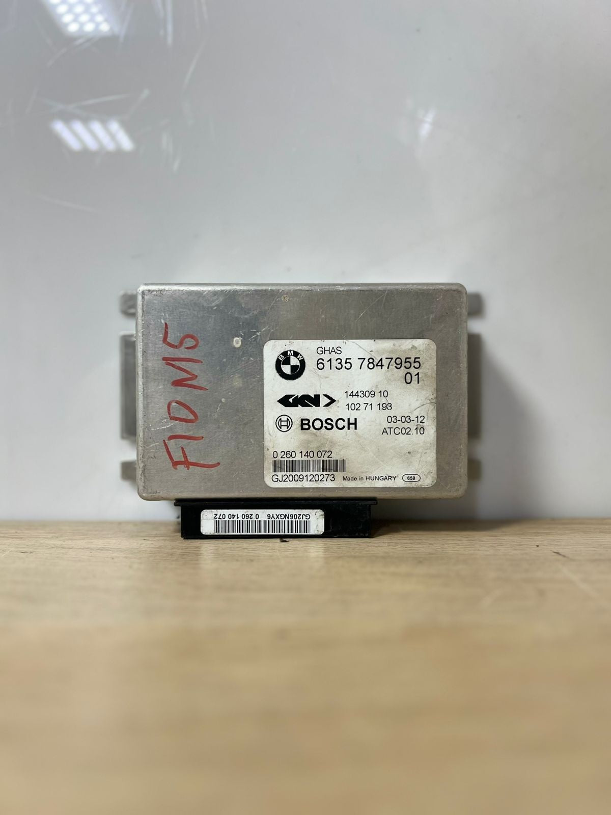 2012 BMW M6 Differential Lock Control Module 6135 7847955 M5 F10 and M6.