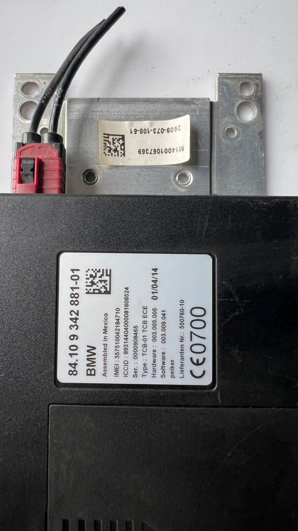 BMW Telematics Control Unit 9342881 F10, F20, F30, F31, and F32 series 