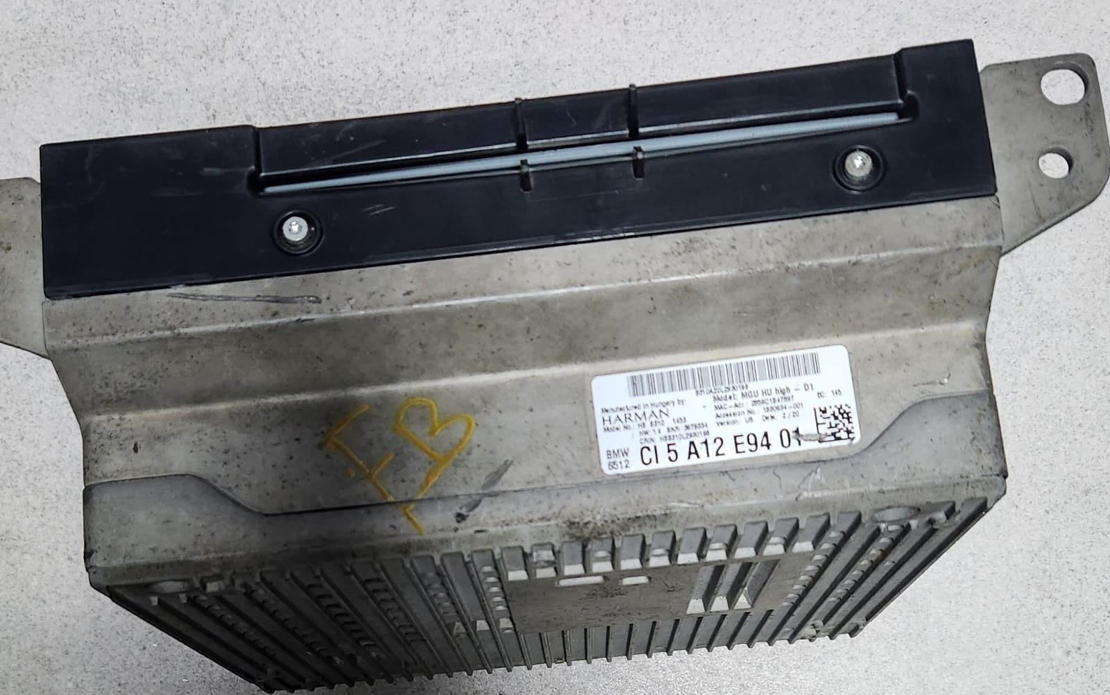 2020-2022 BMW 740i Head Unit 5A12E94 G11 G12 740i 750i harman MGU IL