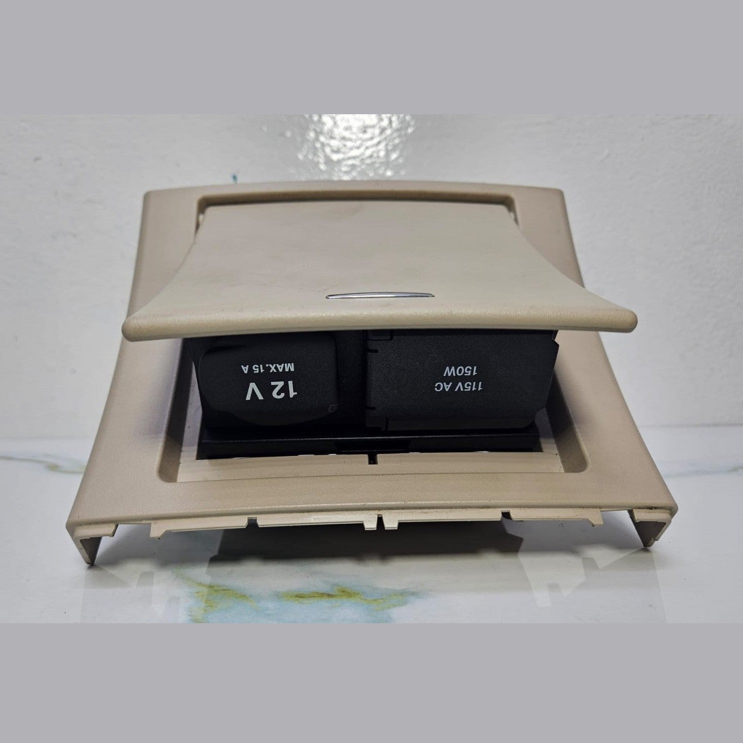 10-16 Mercedes W212 Rear Center Console Ashtray 12V Power Outlet A212 6805650