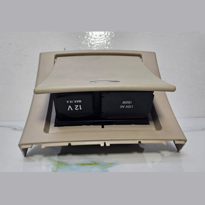 10-16 Mercedes W212 Rear Center Console Ashtray 12V Power Outlet A212 6805650
