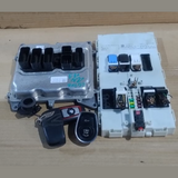 BMW F30 F25 N20 ENGINE CONTROL UNIT DME BOSCH OEM SET WITH KEY - 7646763
