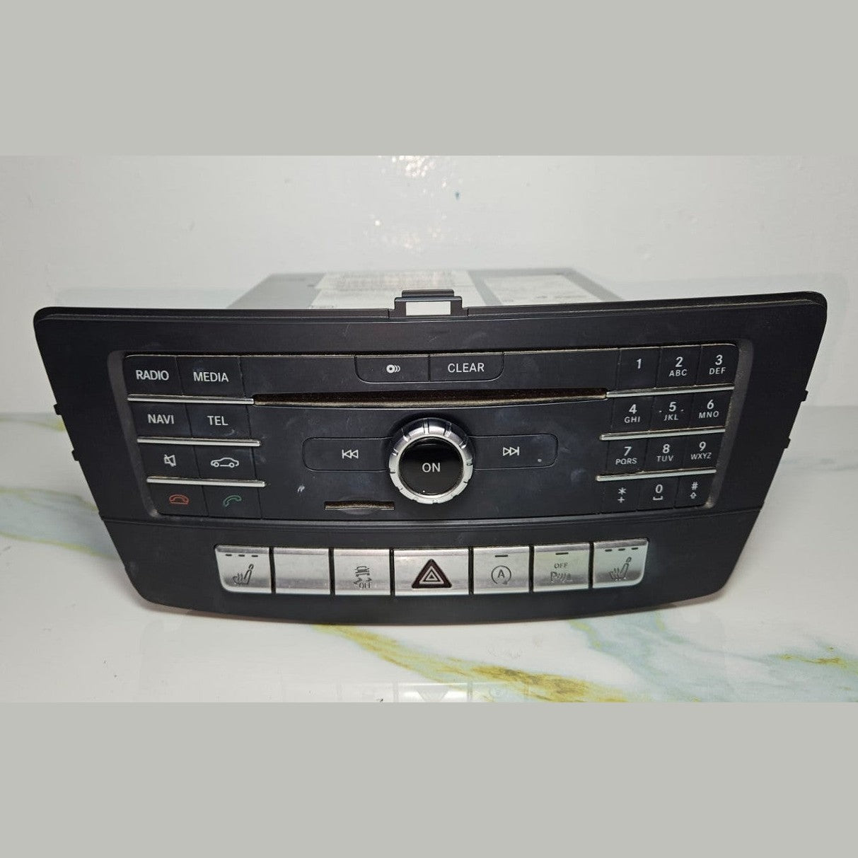 13-16 Mercedes W166 ML GLE GLS Radio Audio Head Unit CD Player A166 9000721 OEM