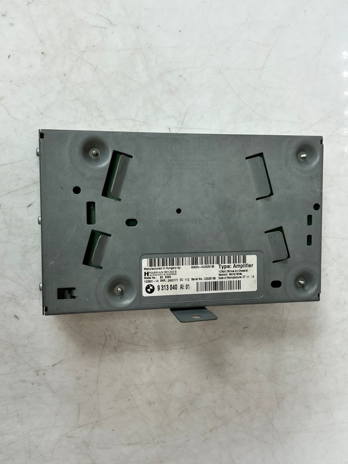 2011-2013 BMW 528i, 535i, and 550i HIFI Audio Sound System Amplifier 9313040 OEM