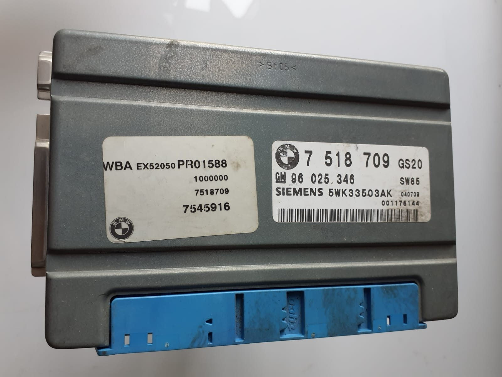 2003 BMW X5 Transmission Control Module 7518709 E39 and E46 5 Series 