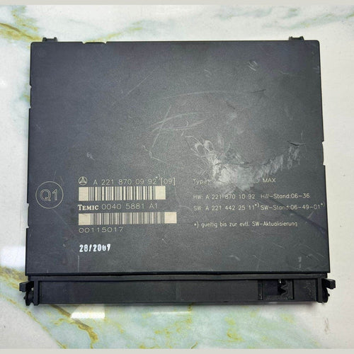 2007-2013 Mercedes-Benz S600 Rear Seat Control Module A2218700992 W221 S-Class