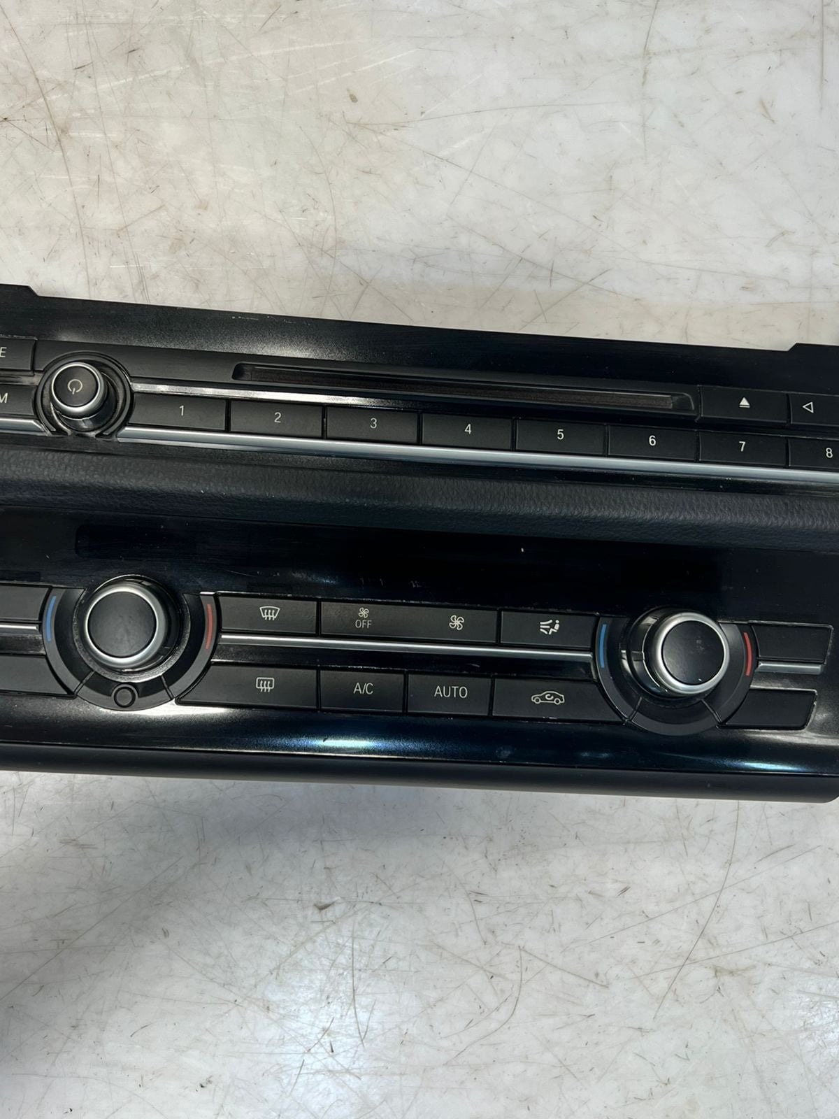 BMW 5 Series F10 F11 Climate Control Module FM/AM AC AUTO PANEL 9353593 OEM