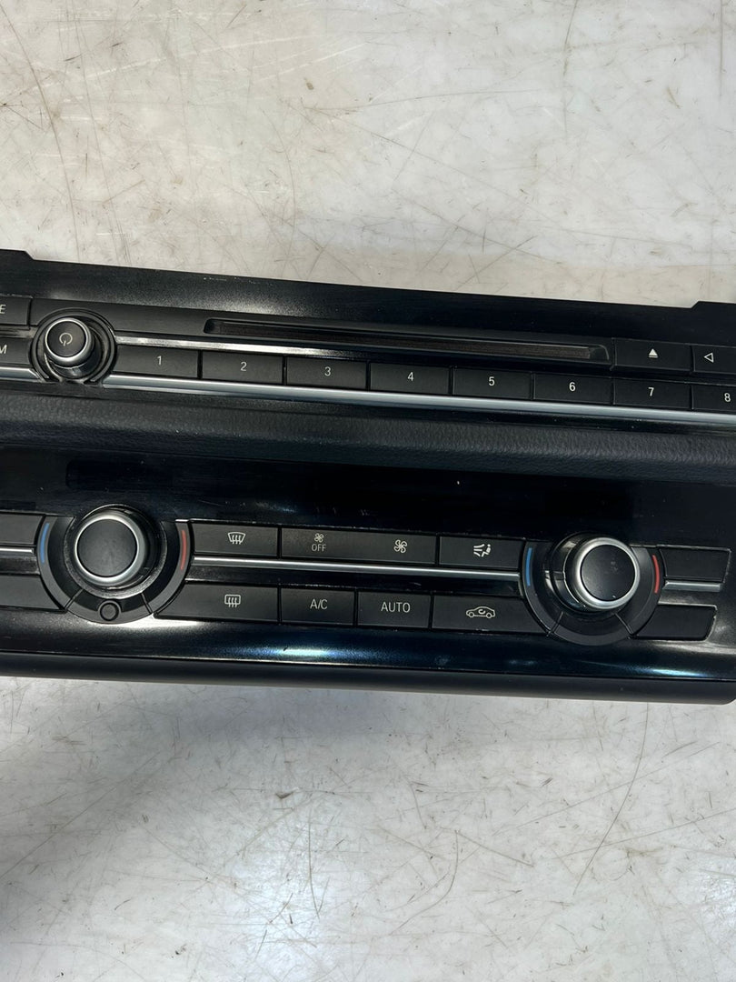 BMW 5 Series F10 F11 Climate Control Module FM/AM AC AUTO PANEL 9353593 OEM