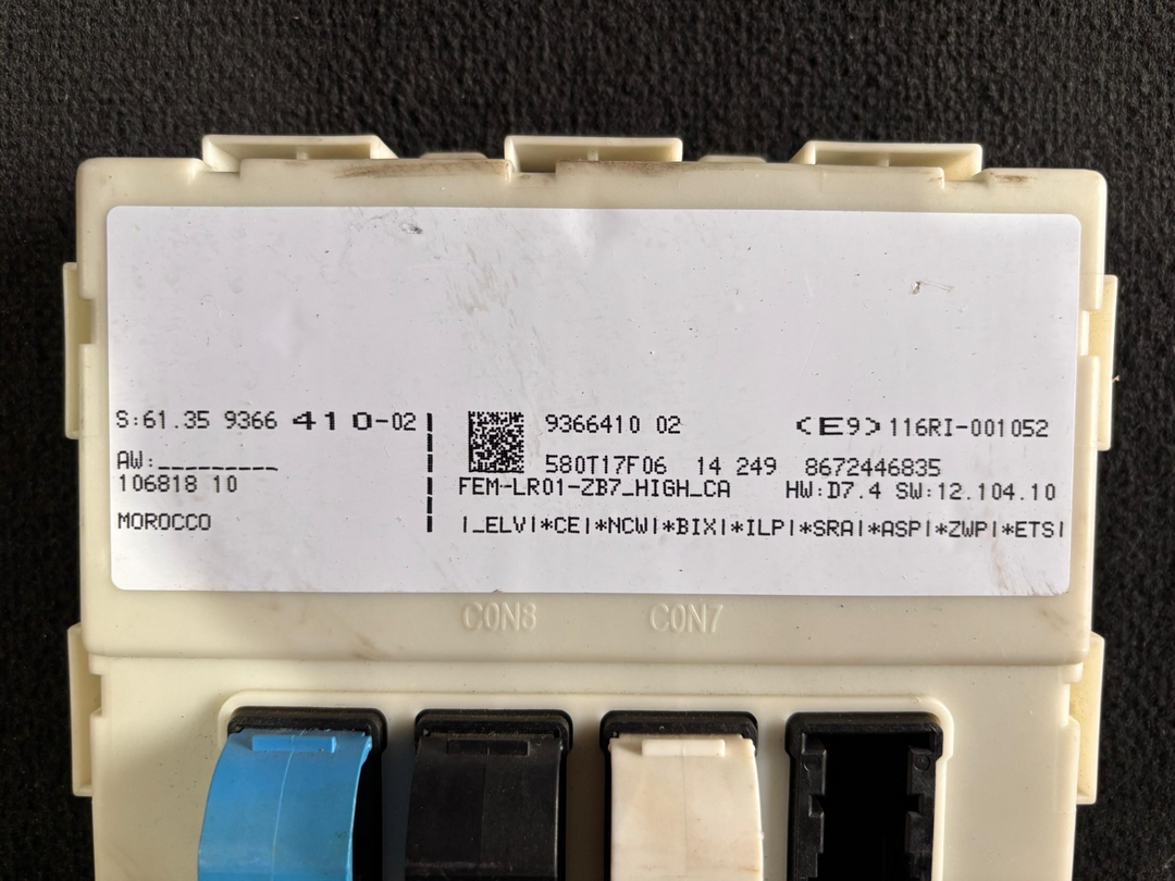 BMW F30 320i N20 ENGINE CONTROL Unit ECU SET DME WITH KEY 8631725