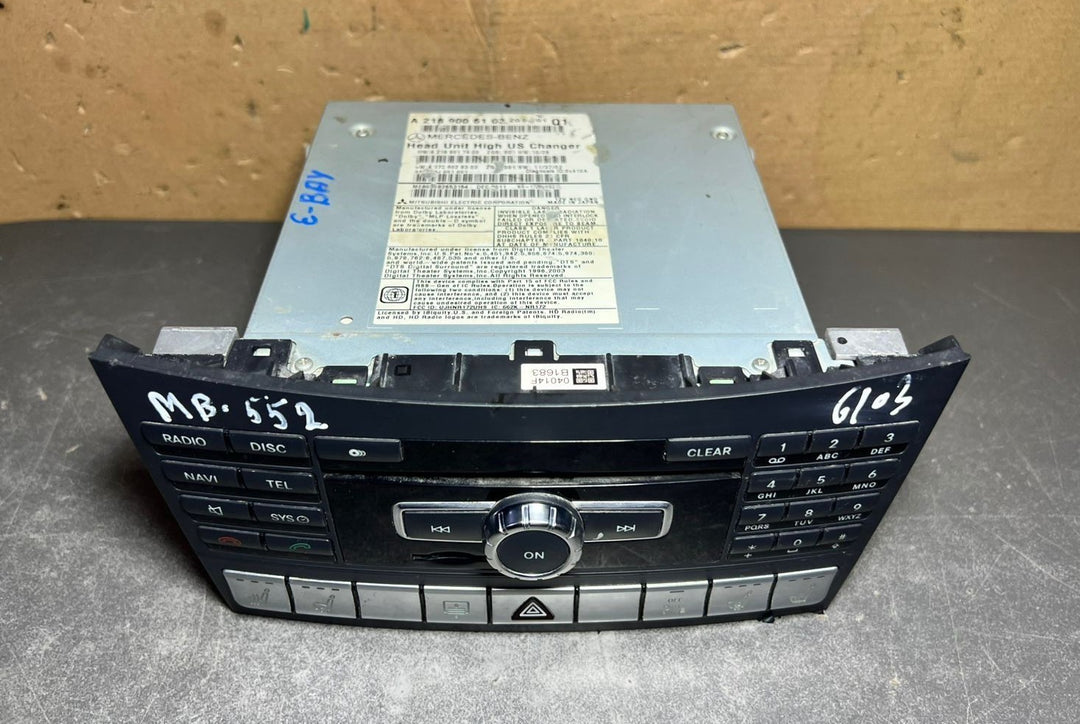2011–2017 Mercedes-Benz W218 CLS-Class Head Unit CD Player A218 9006103 OEM