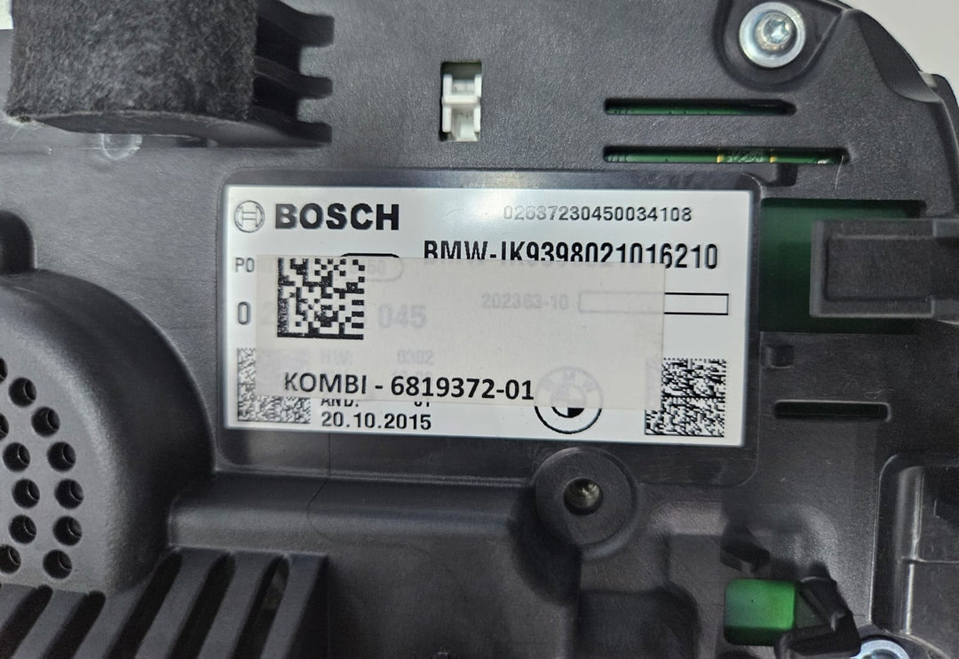 6819372-2016-2019 BMW 740i G11 G12 Digital Instrument Cluster Speedometer OEM