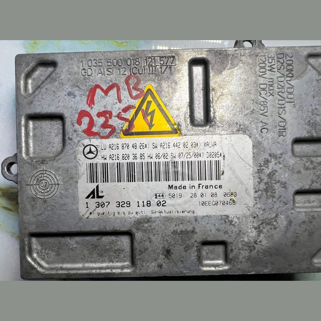2006-13 Mercedes-Benz S350 Xenon Headlight Ballast Control Unit A2168704826 W221