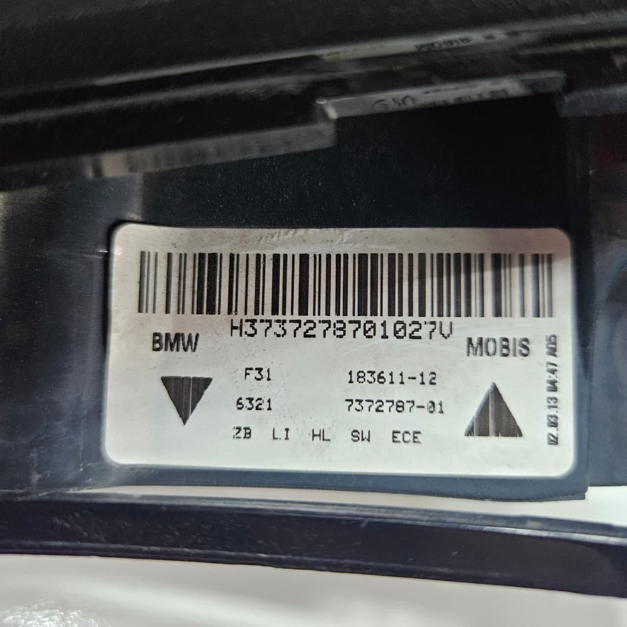 OEM BMW 3 Series F30 F31 Rear Tail Light Rear Left LED 7372787