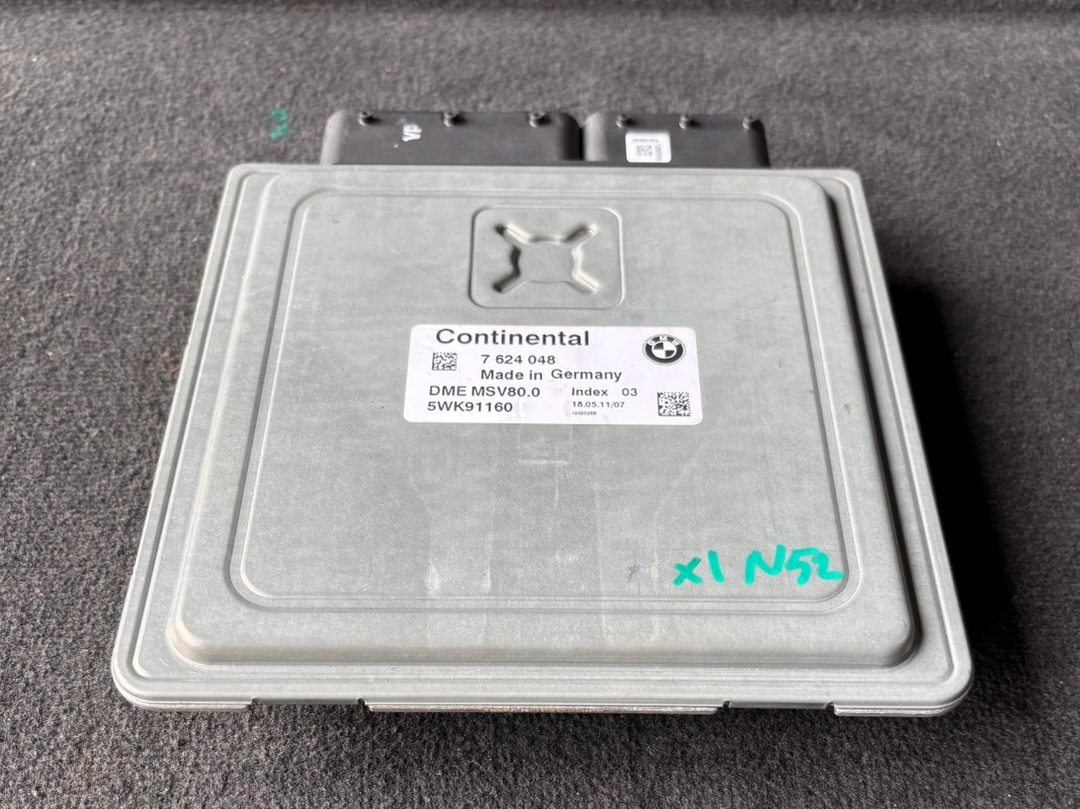 BMW  X1 E84 N52 ENGINE CONTROL UNIT MODULE ECU ONLY - 7624048