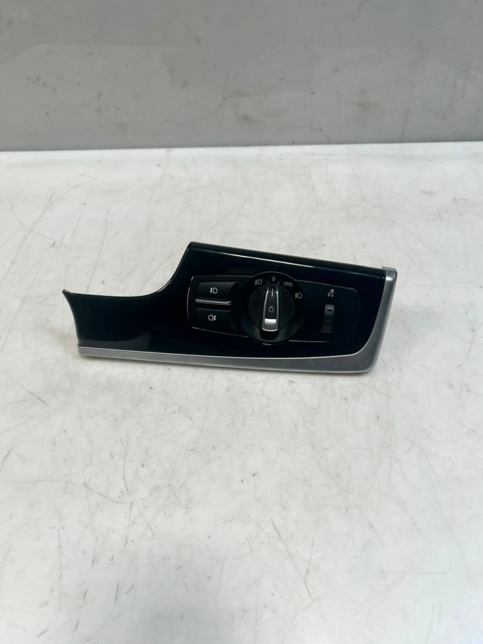 BMW 5 Series F10 F11 Headlight Switch Panel Trim Driver Glossy 9166928 OEM