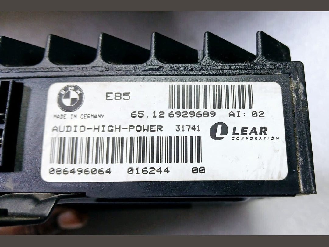 BMW 2002-2008 E85 Z4 Top Hifi Audio Amp Amplifier 6929689 OEM