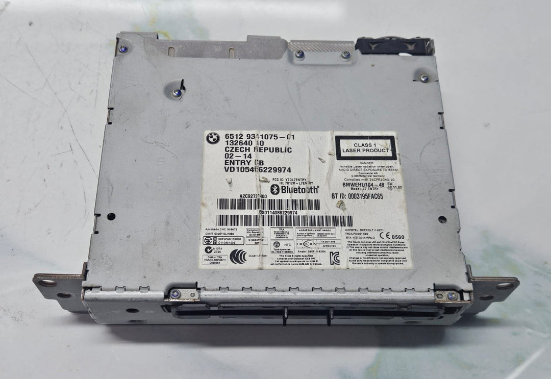 BMW 1 2 3 Ser F20 F21 F22 F30 Radio Professional CD Bluetooth Player 9341075 OEM