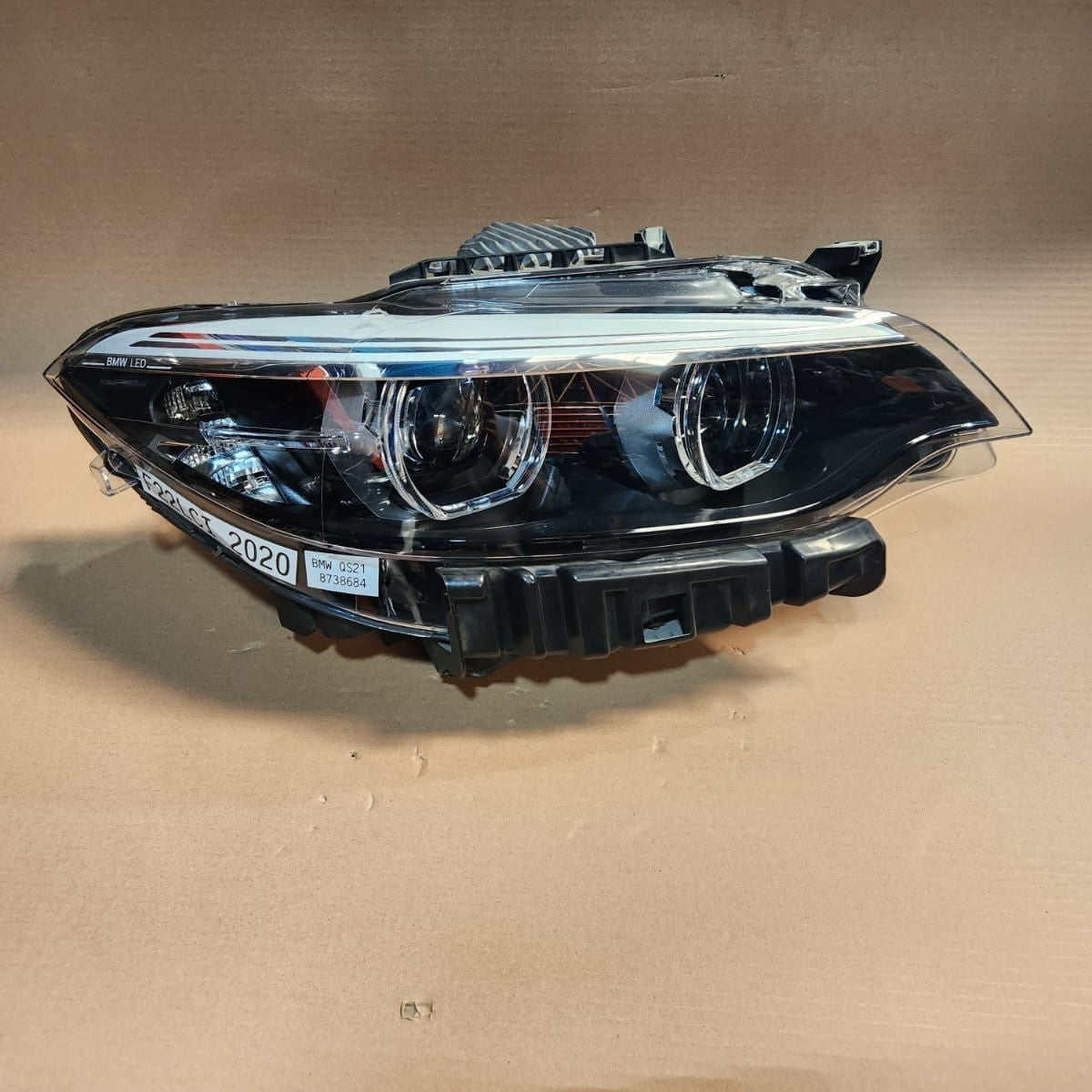 Genuine 2018-2021 BMW M2 Right Front Led Headlight 8738684 F87 and 2-Series F22