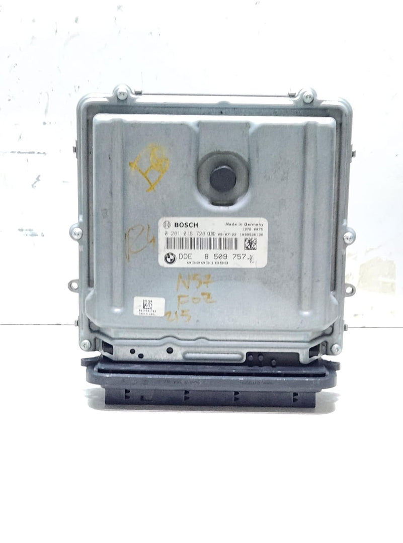 BMW 5 7 Series F07 F10 F01 F02 Engine Control Unit N57 D30A Diesel 8509757 OEM  