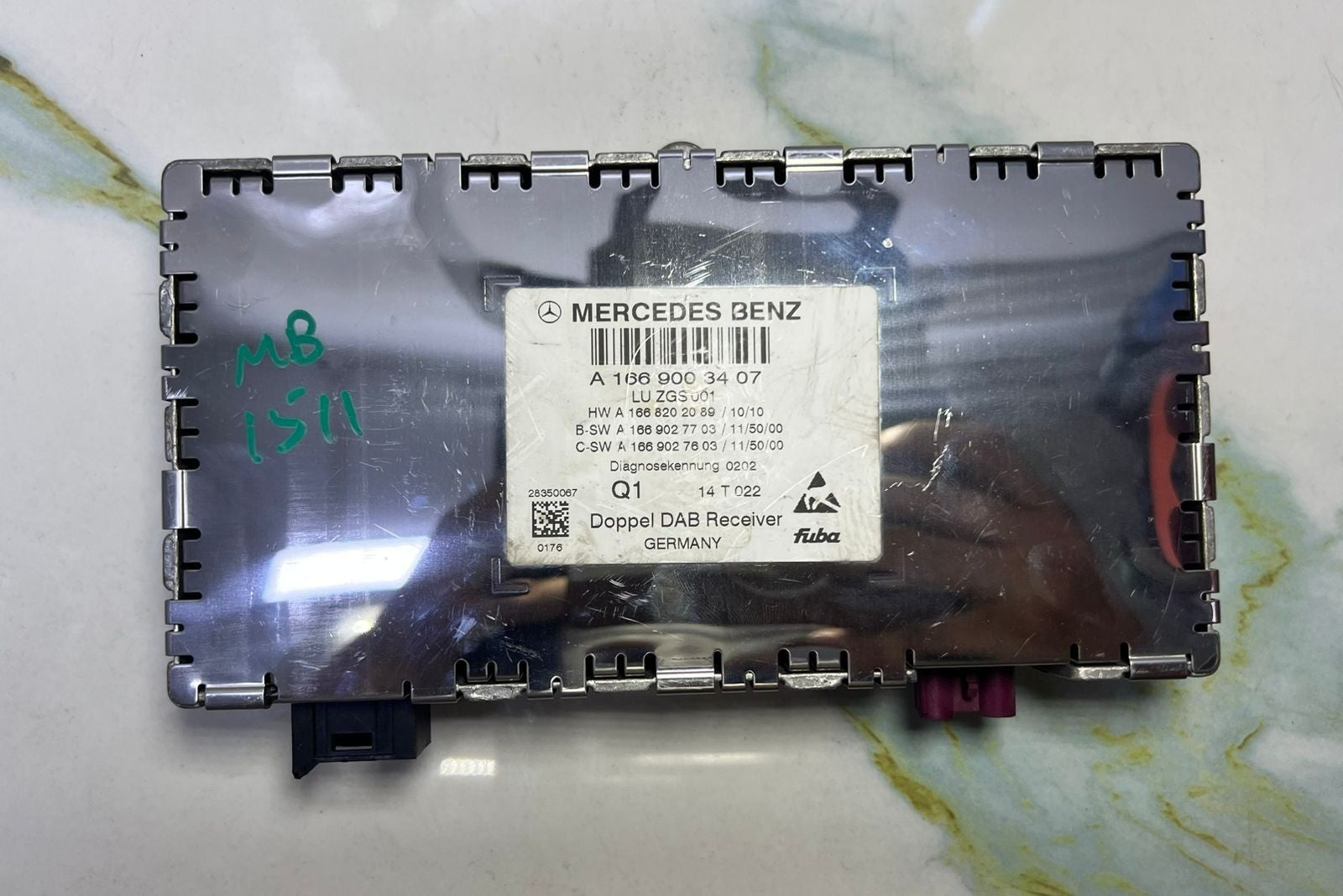 Mercedes-Benz W166 C Class Coupe C204 W204 DAB Module A166 9003407 OEM