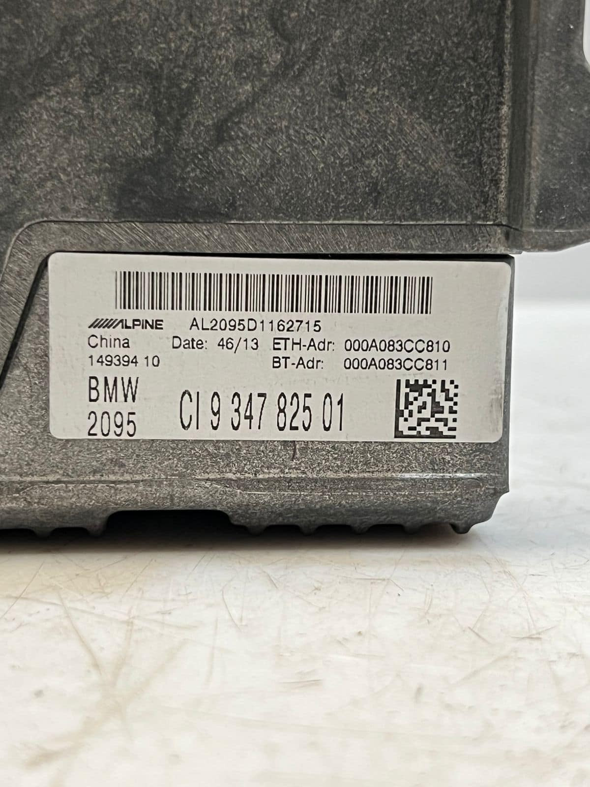 BMW 5-Series F10 F20 F30 LCI BLUETOOTH Nbt Head Unit 9347825 OEM