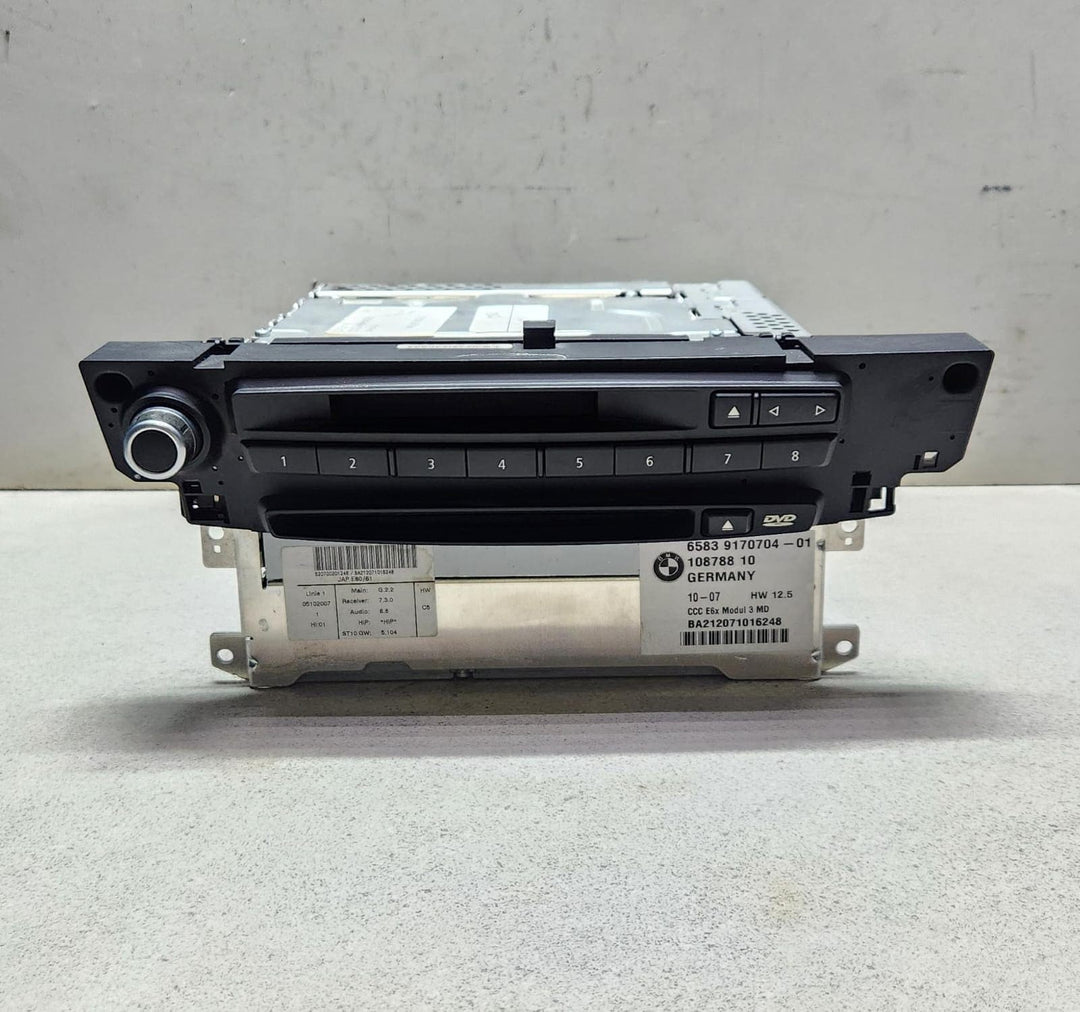 2005-2010 BMW 525i Ccc MD Radio Unit 9170704 E60 OEM 