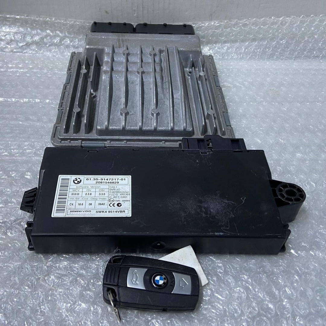 OEM BMW X5 E70 E63 N52 ENGINE CONTROL UNIT DME ECU SET 7587164 CONTINENTAL