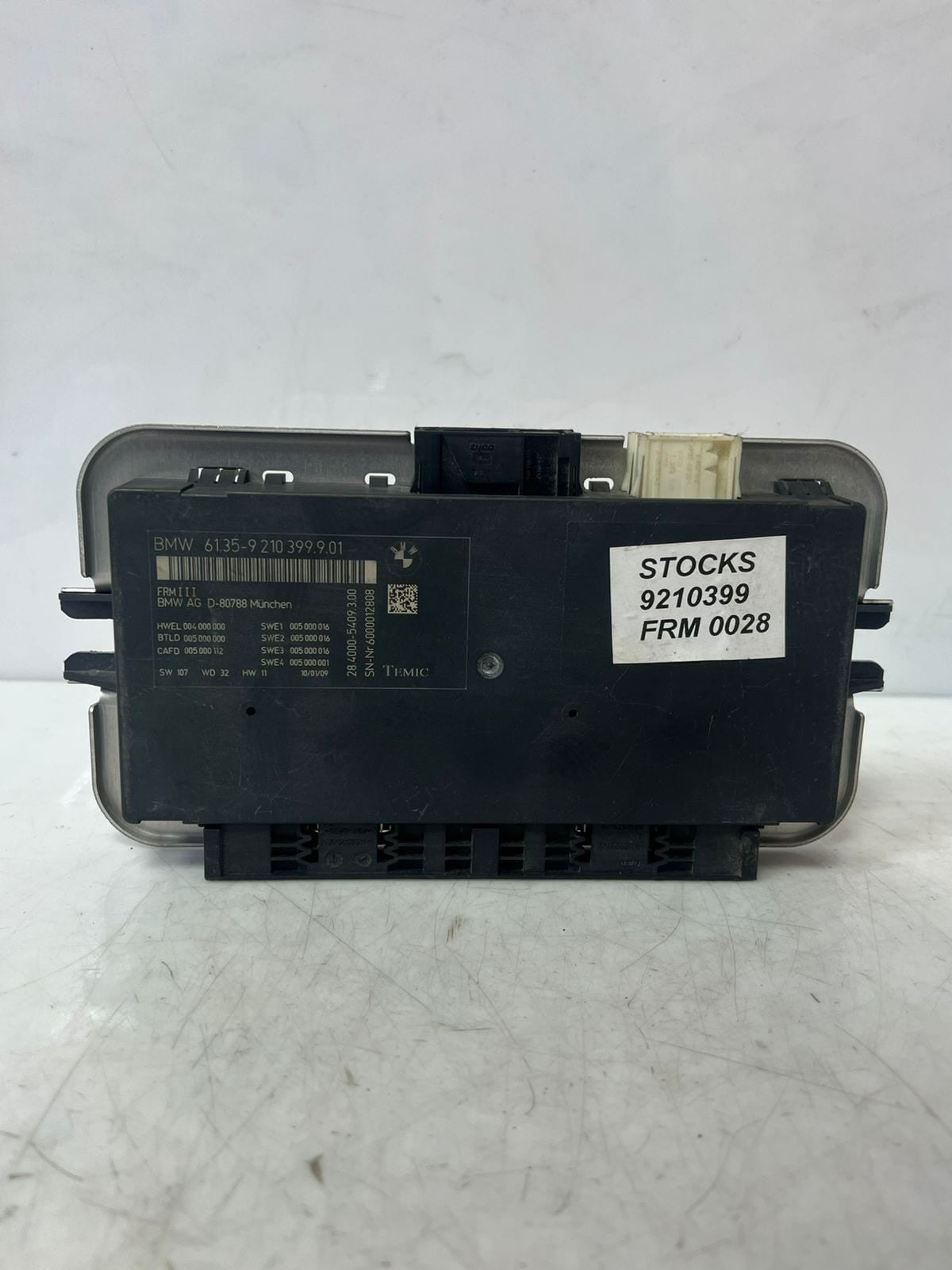 2009 BMW 750Li 7 Series FRM3 Footwell Control Module 9210399 OEM