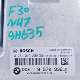 BMW F20 F30 N47 ECU DDE ENGINE CONTROL UNIT ONLY  0281019209 OEM -8570932