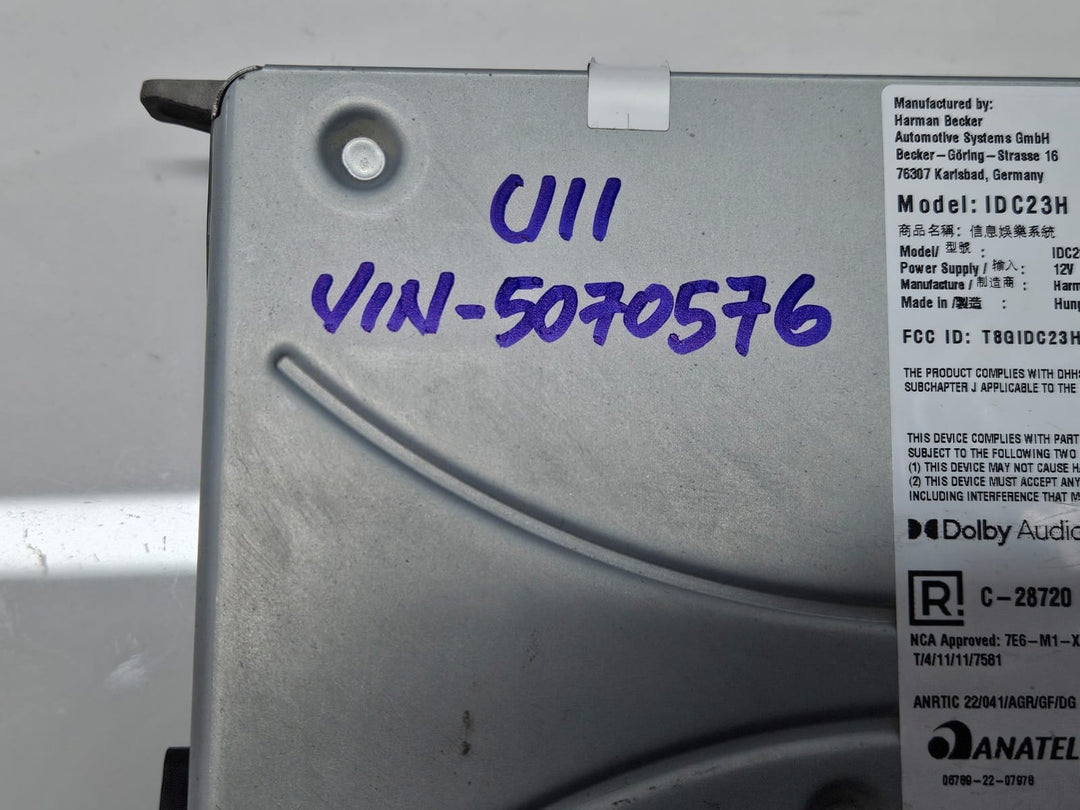 5B67397-2024 BMW X1 U11 S drive 18i Audio Head Unit Infotainment OEM